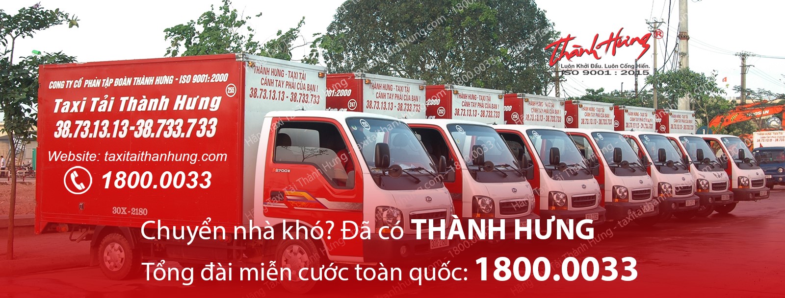 Dịch Vụ Taxi Tải Thành Hưng – Chuyển nhà, văn phòng, chở hàng