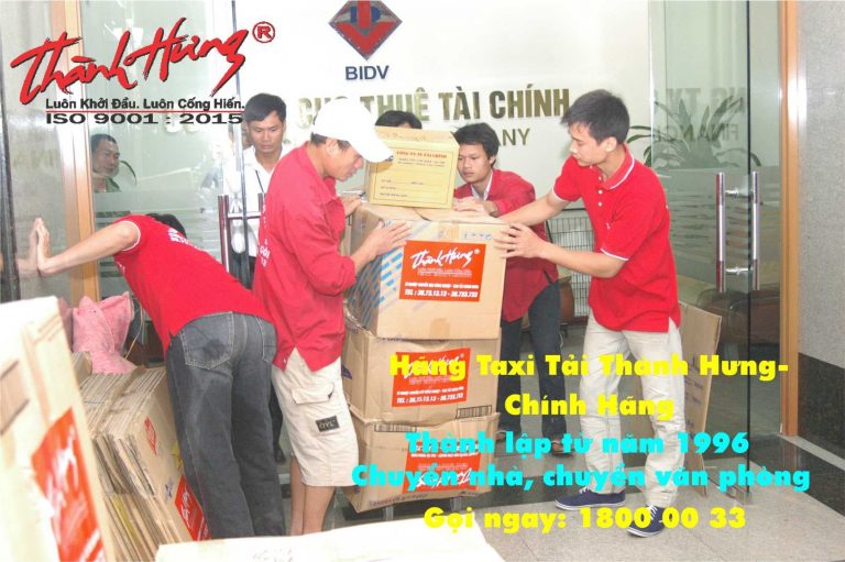 Taxi tải Thành Hưng - dịch vụ chuyển nhà trọn gói 