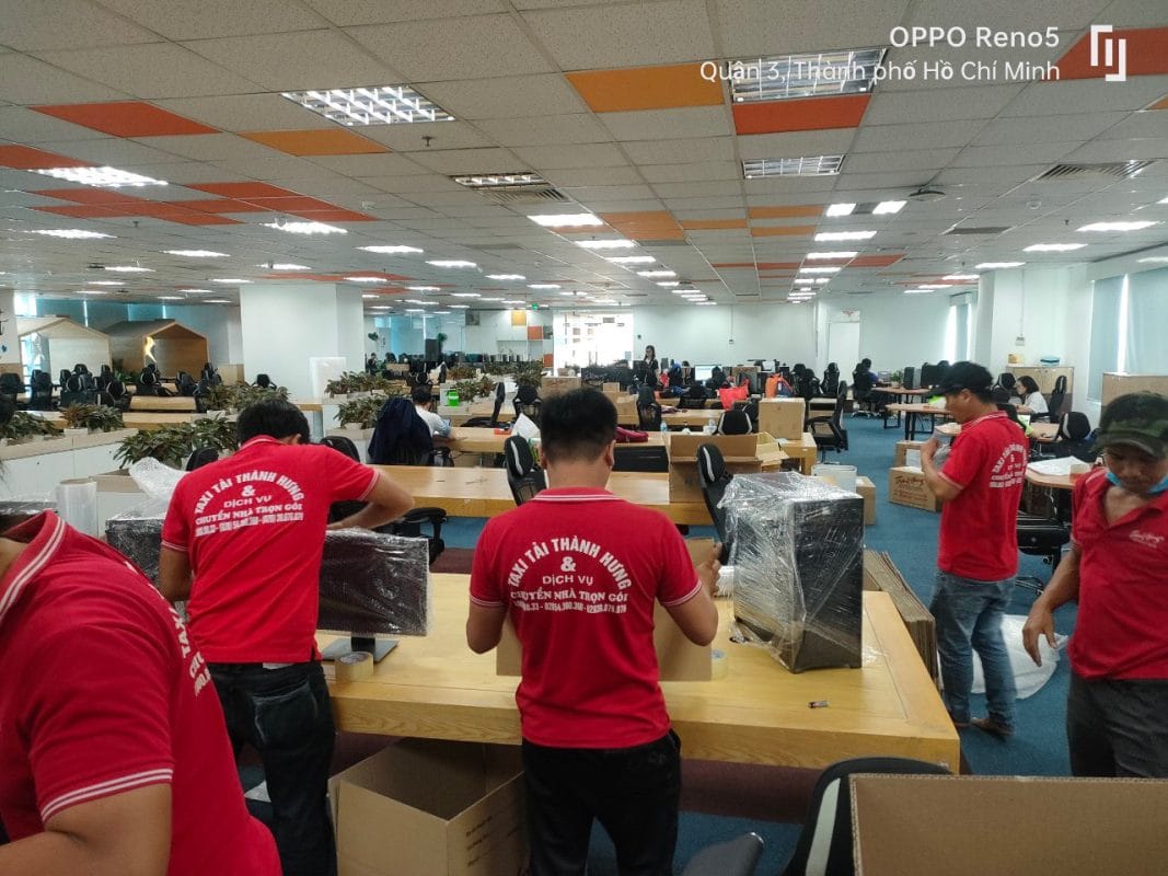 Dịch vụ chuyển văn phòng trọn gói