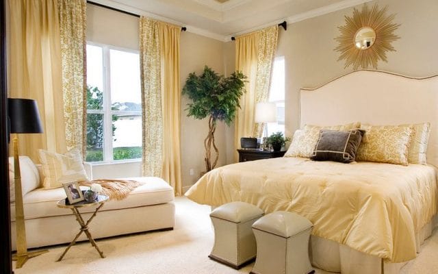 Màu sơn ghợp tuổi Bính Dần phòng ngủ 