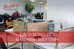 Cách đóng gói màn hình máy tính