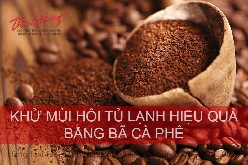 Bí quyết khử mùi từ cà phê