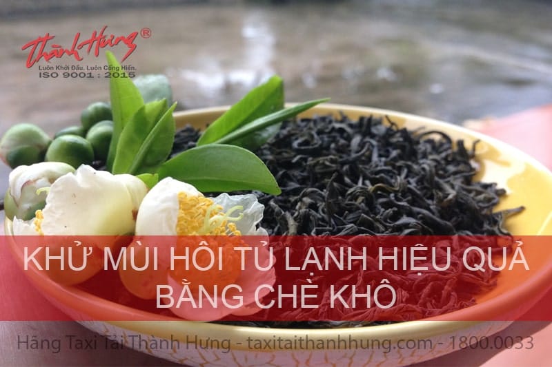 Khử mùi tủ lạnh bằng chè