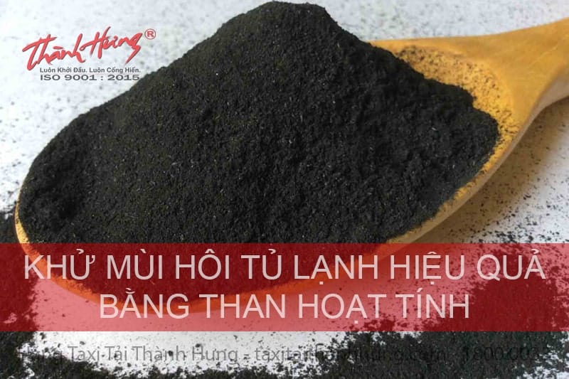 Bí quyết khử mùi bằng than hoạt tính.
