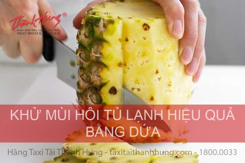Dứa có loại bỏ được mùi hôi tủ lạnh?