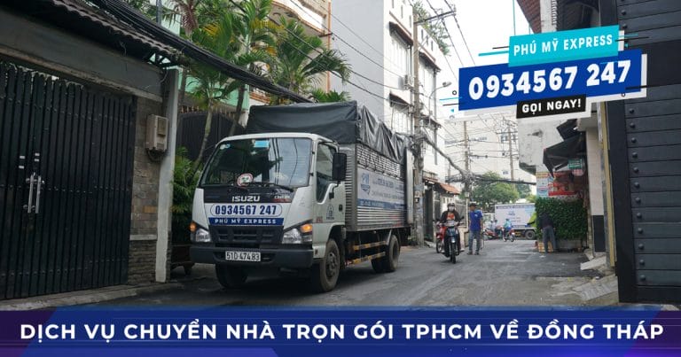 Phú Mỹ Express nột trong các công ty chuyển nhà Đồng Tháp uy tín 