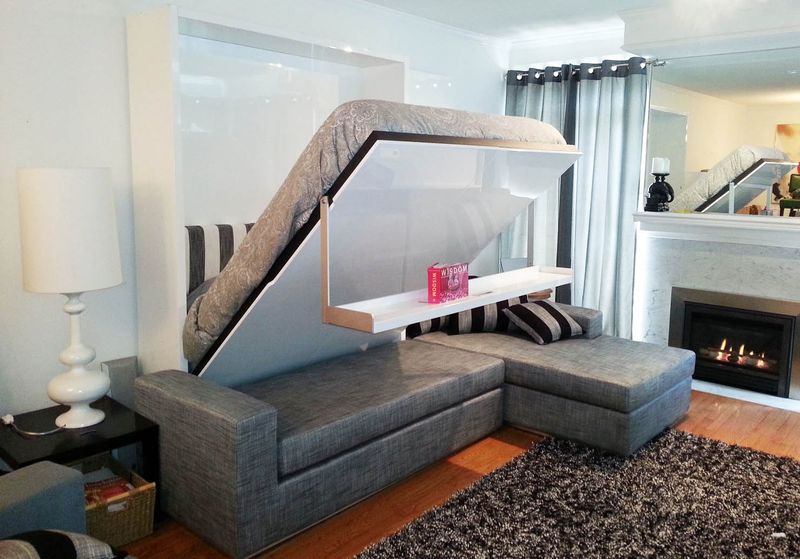 Giường ngủ thông minh kết hợp sofa 2
