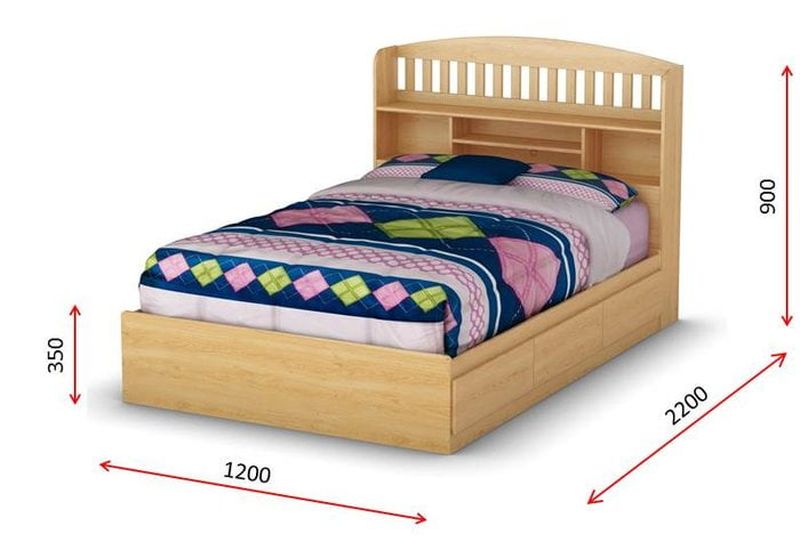 Kích thước giường ngủ trẻ em