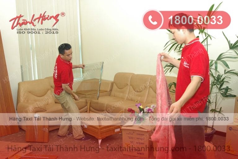 Dịch vụ chuyển nhà quận Bình Thạnh nhanh gọn 