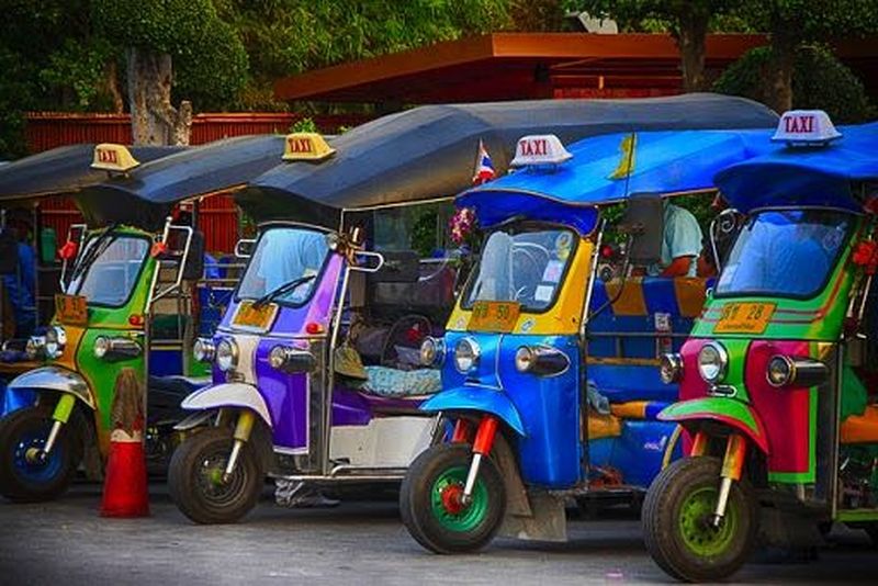 Xe Tuk Tuk - Du lịch Thái Lan